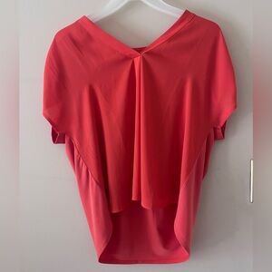 Ann Taylor Mixed Media V-Neck Top